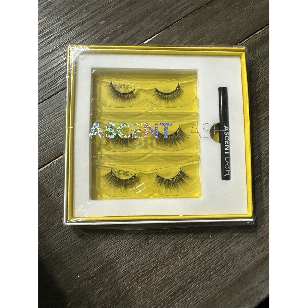AscentLash Magnetic Eyelash Kit with Magnetic Eyelashes and‎ Magnetic - 3 Pairs